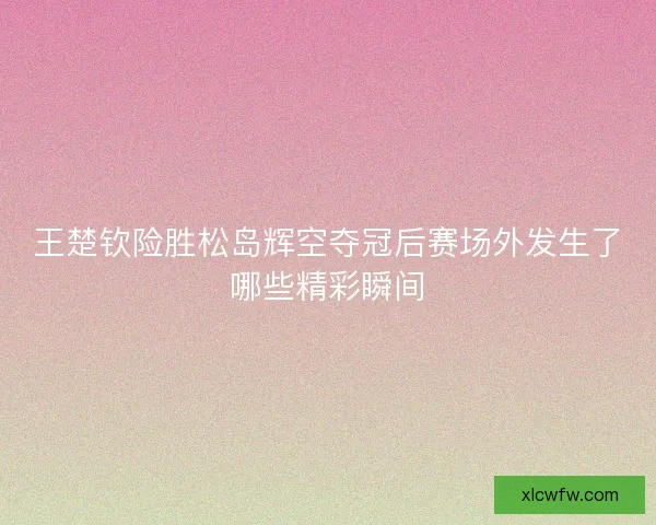 王楚钦险胜松岛辉空夺冠后赛场外发生了哪些精彩瞬间